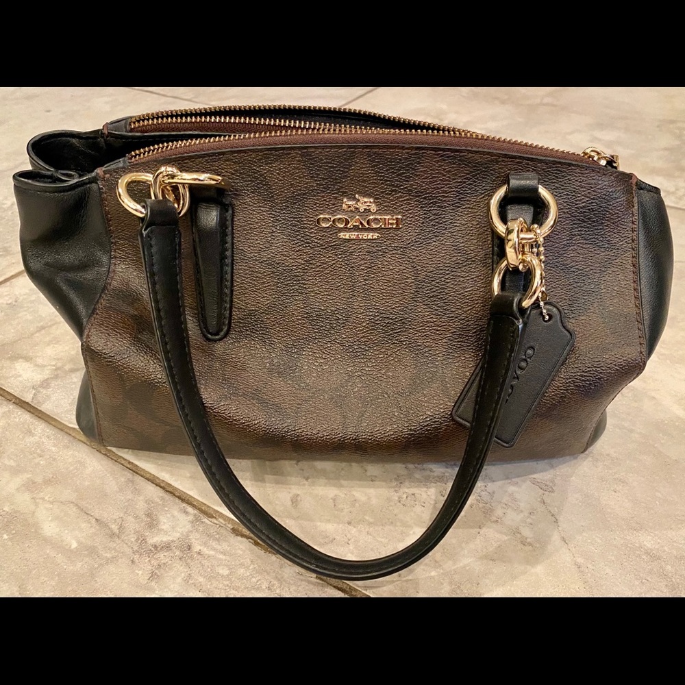 Coach small signature Christie bag